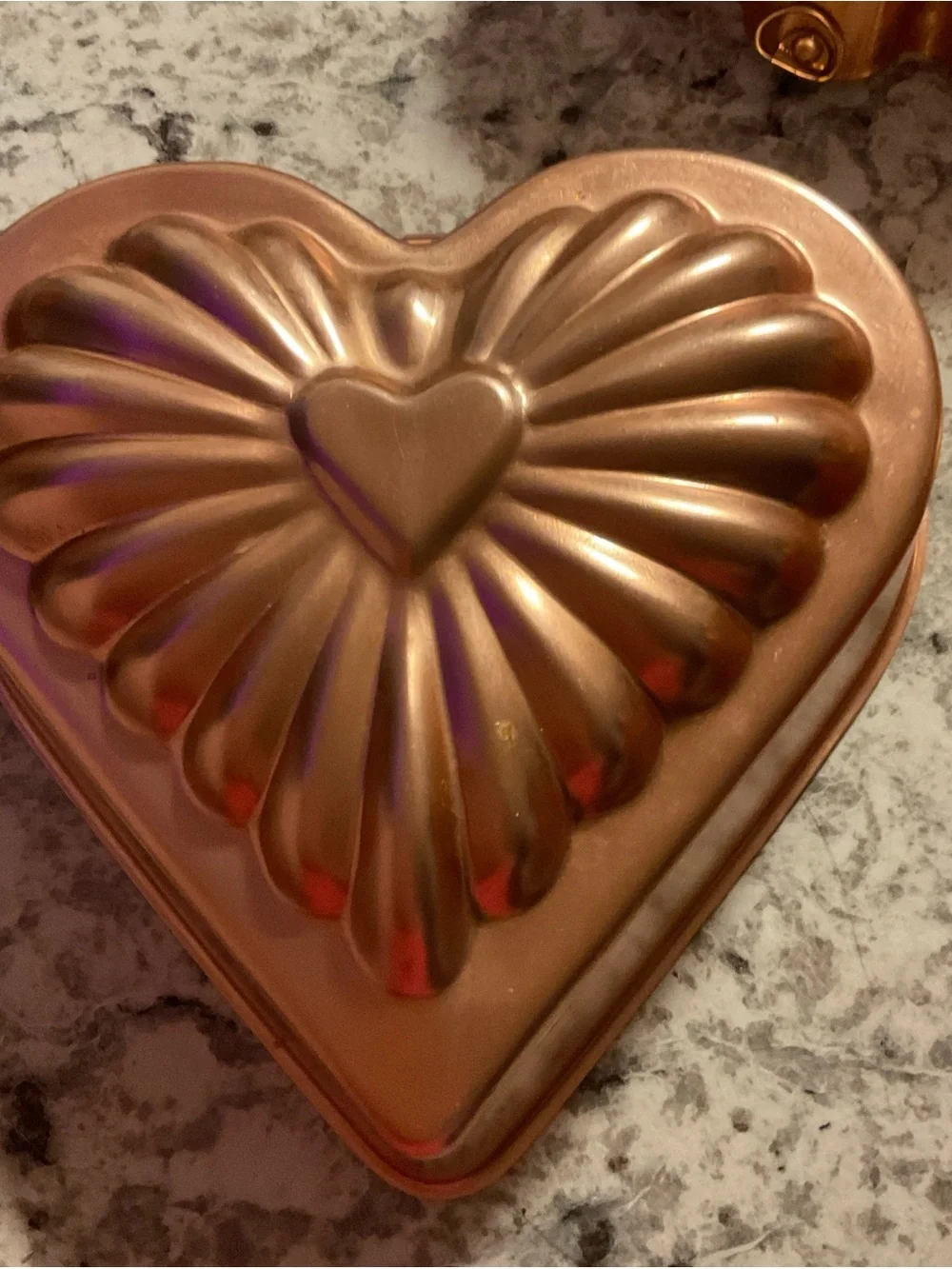 Copper-Colored Decorative Baking Molds Set - Home Kitchen